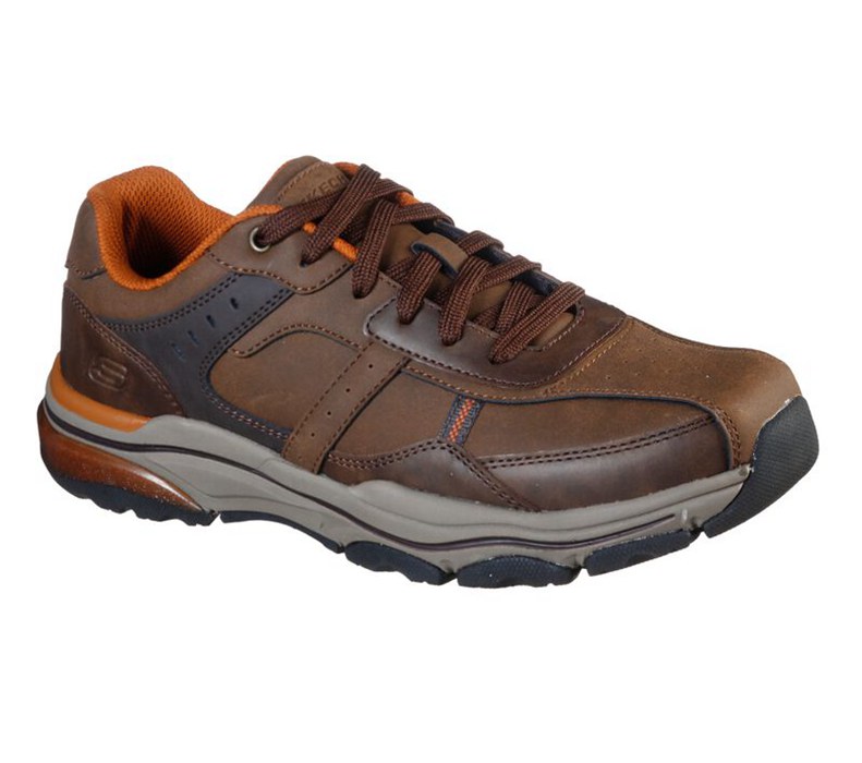 Skechers Herr Bruna Snörskor - Relaxed Fit: Romago - Elmen - Sverige (CWZVH-3509)